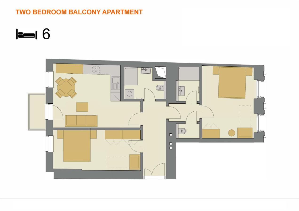 Downtown Suites Rubesova Prága Kültér fotó