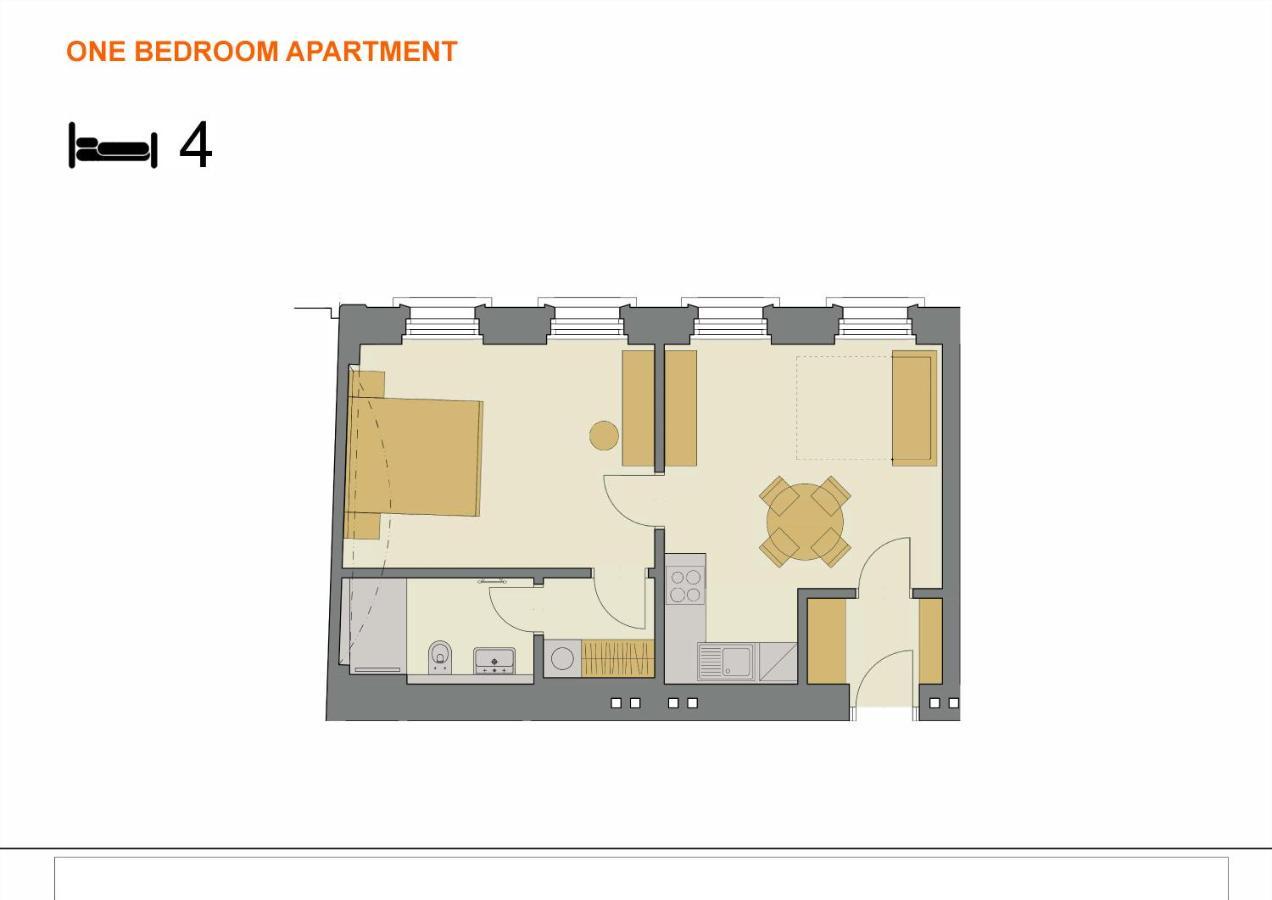 Downtown Suites Rubesova Prága Kültér fotó
