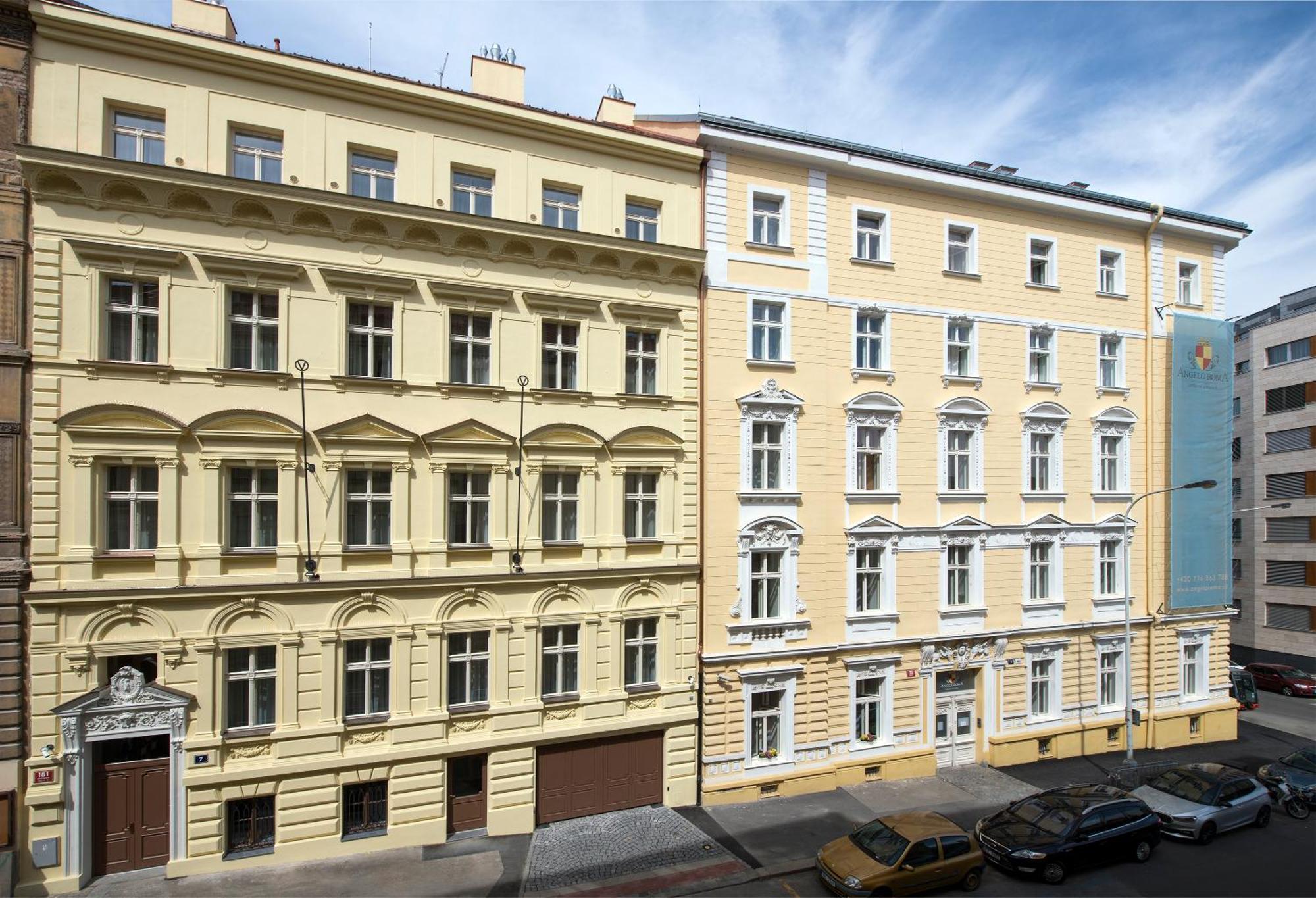 Downtown Suites Rubesova Prága Kültér fotó